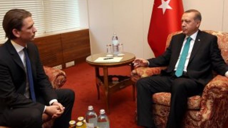 Başbakan Erdoğan Sebastian Kurz'u kabul etti