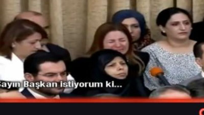 Yezidi kadın vekil halkı için ağlayarak yardım istedi İZLE