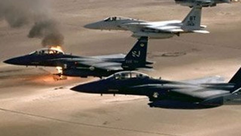 Irak ordusu IŞİD'in işgal ettiği Türkmen bölgesini vurdu