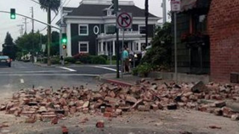 ABD'de 6 büyüklüğünde deprem