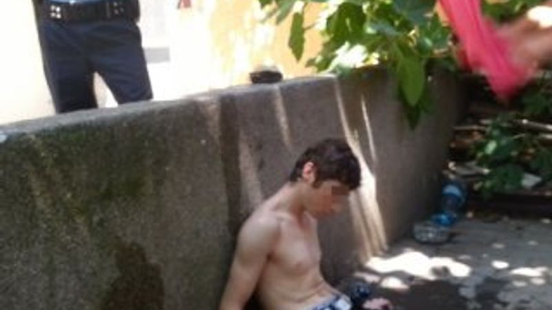 Mecidiyeköy'de bonzai içen genç yere yığıldı İZLE