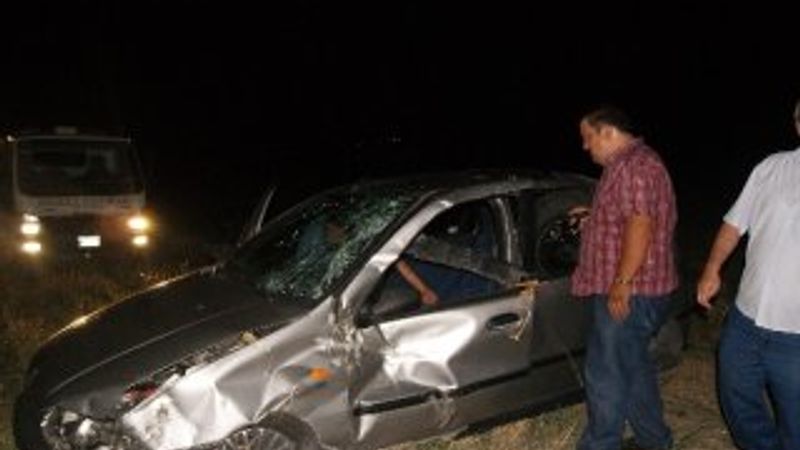 Amasya'da cenaze yolunda trafik kazası