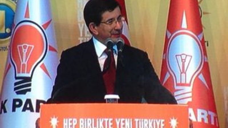 Davutoğlu'ndan Cemaat'e sert mesajlar İZLE