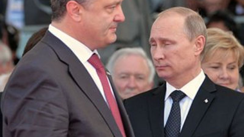 Putin ve Poroşenko Ukrayna için bir araya geldi