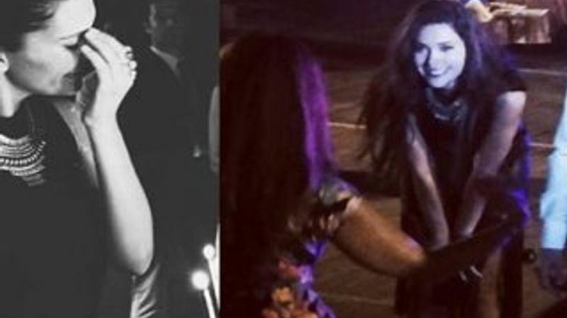 Bergüzar Korel gözyaşlarına boğuldu