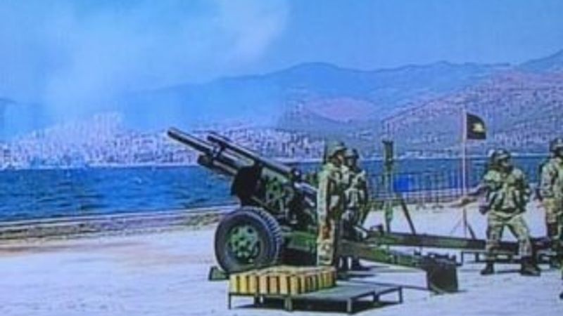 Erdoğan için 101 pare top atışı İZLE