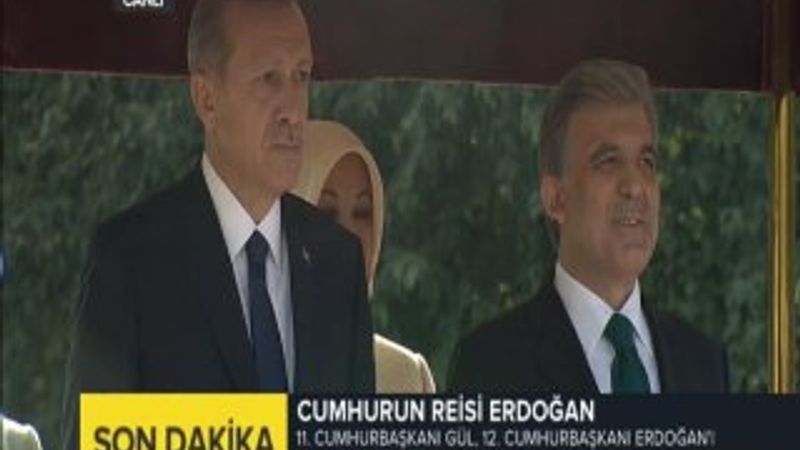 Erdoğan Çankaya Köşkü'nde İZLE
