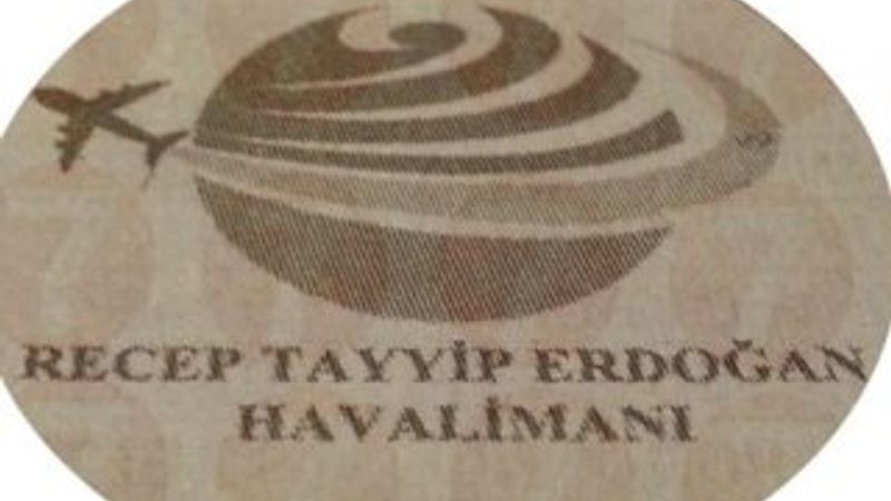 3. Havalimanı için RTE'li logo