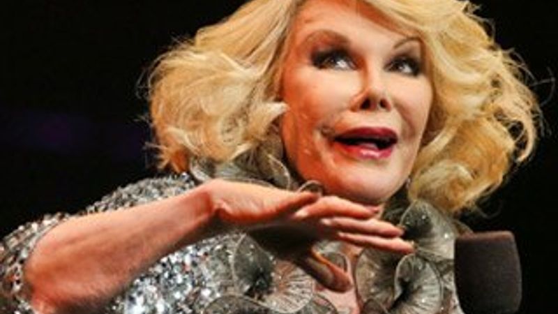 Amerikalı komedyen Joan Rivers öldü