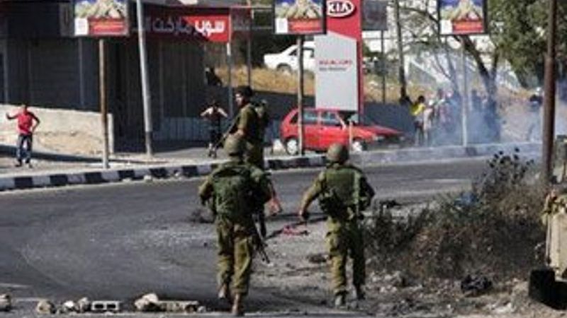 Filistin'de israil protestoları