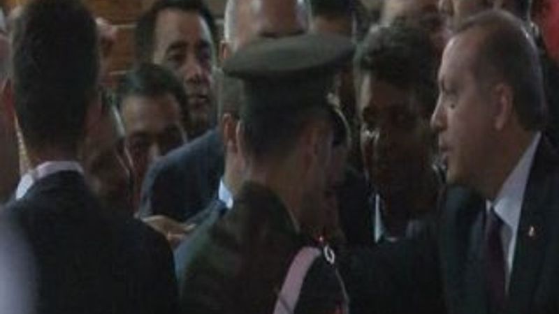 Cumhurbaşkanı Erdoğan nikah şahitliği yaptı