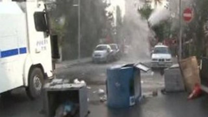 Mecidiyeköy'de polis müdahalesi