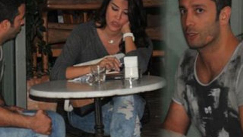 Deniz Akkaya baklavacı sevgilisiyle görüntülendi