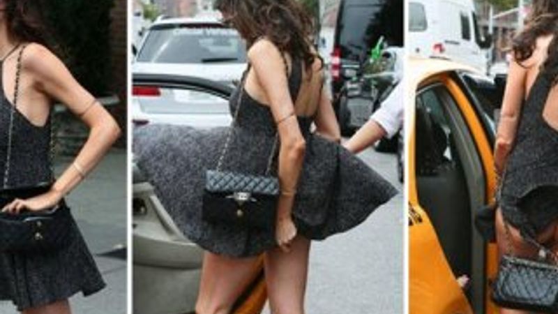 Nicole Trunfio rüzgarın azizliğine uğradı