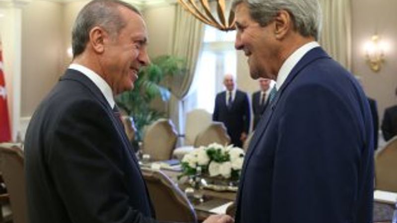 Kerry ile Erdoğan arasında yapılan görüşmede 3 anlaşma