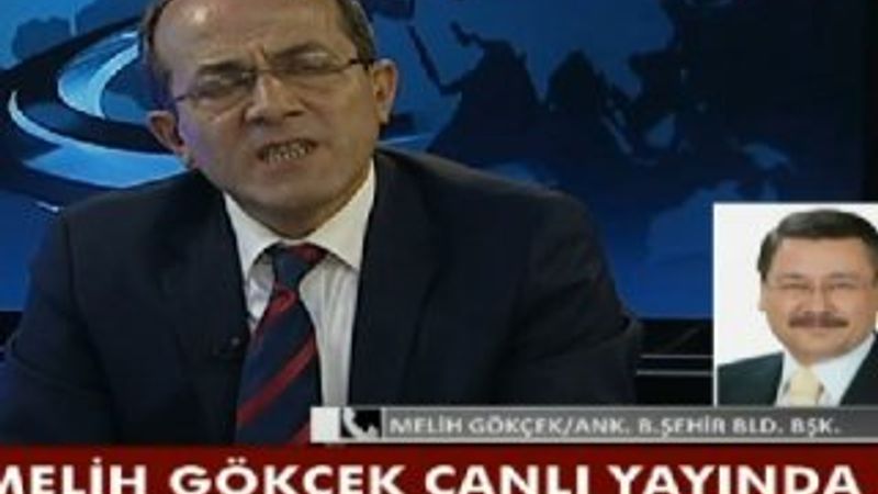Melih Gökçek Halk TV'de canlı yayına katıldı
