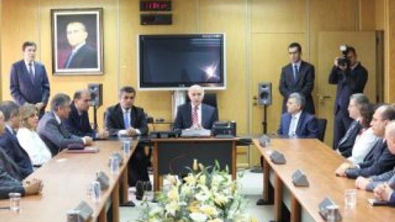 İbrahim Şahin çalışma arkadaşlarına veda etti