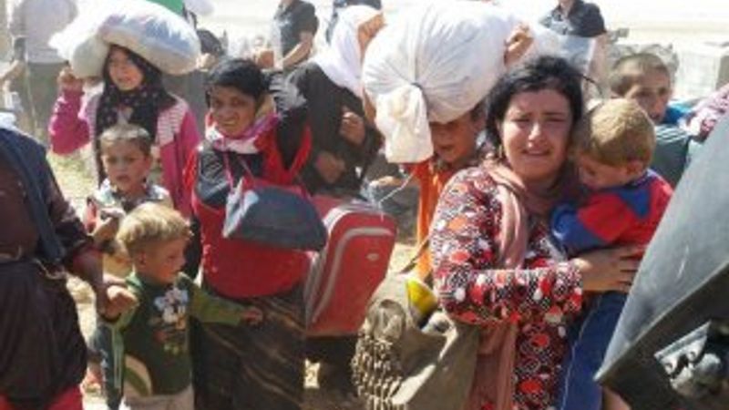 IŞİD'den kaçan Suriyeli Kürtler: Teşekkürler Türkiye İZLE