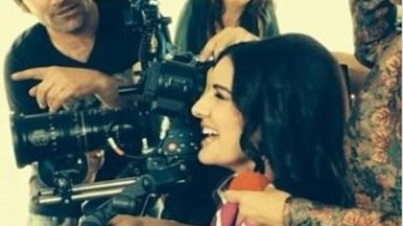 Bergüzar Korel kameraman oldu