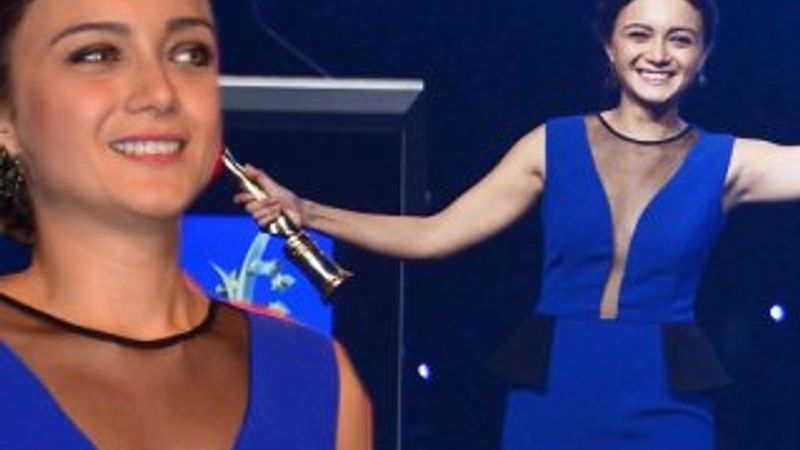 Damla Sönmez ödüle doymuyor İZLE