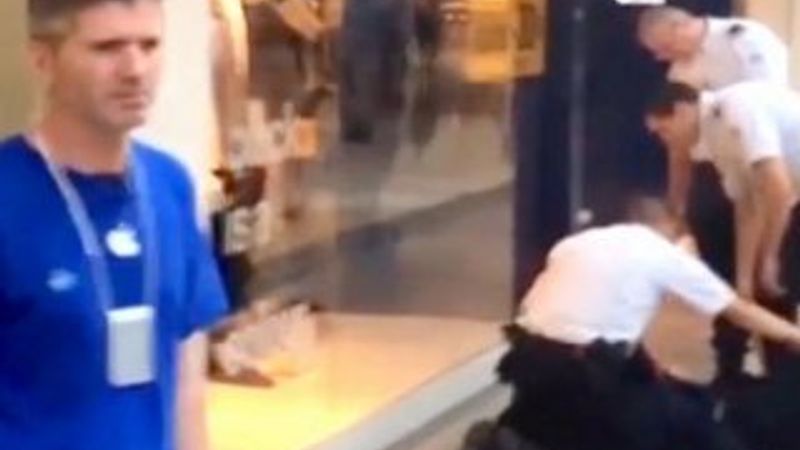 Paris'te iPhone 6 dayağı