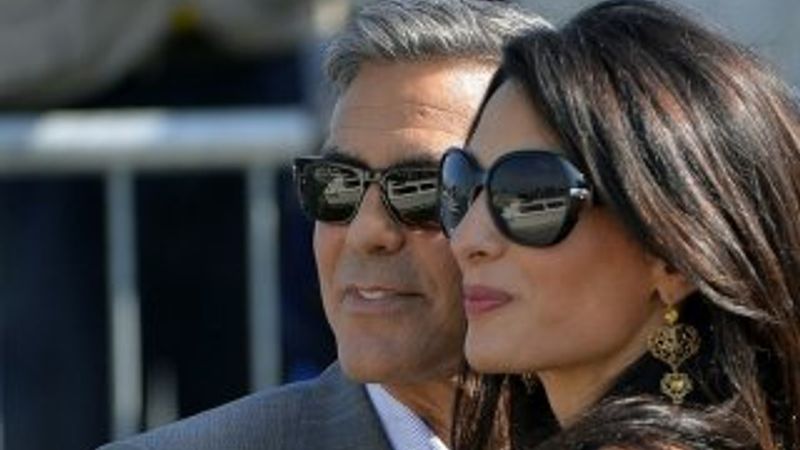 George Clooney'nin düğününe Hollywood akın etti