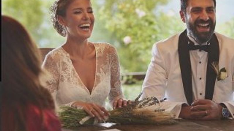 Gülben Ergen evlendi