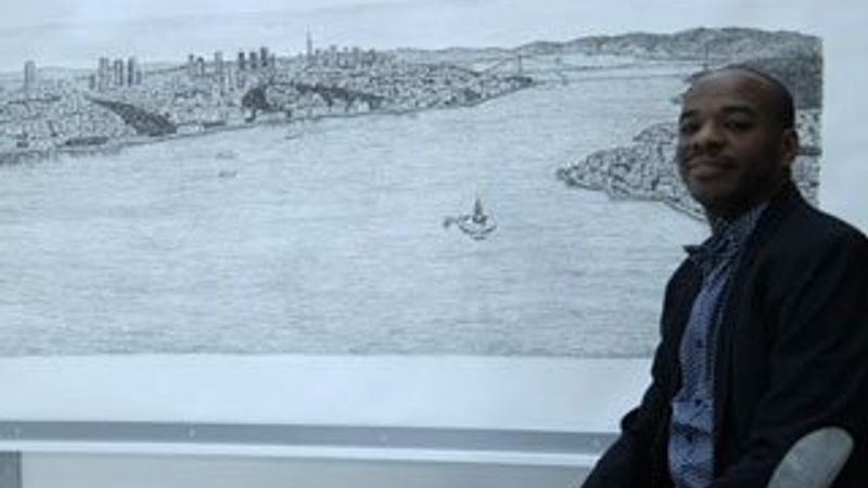 Dahi Bellek Stephen Wiltshire İstanbul'u çizdi