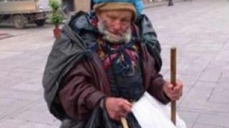 Poşetli dede Mehmet Keleş'in hayat hikayesi