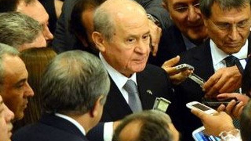 Bahçeli Başkanlık Divanı'ndaki görüşmeyi eleştirdi