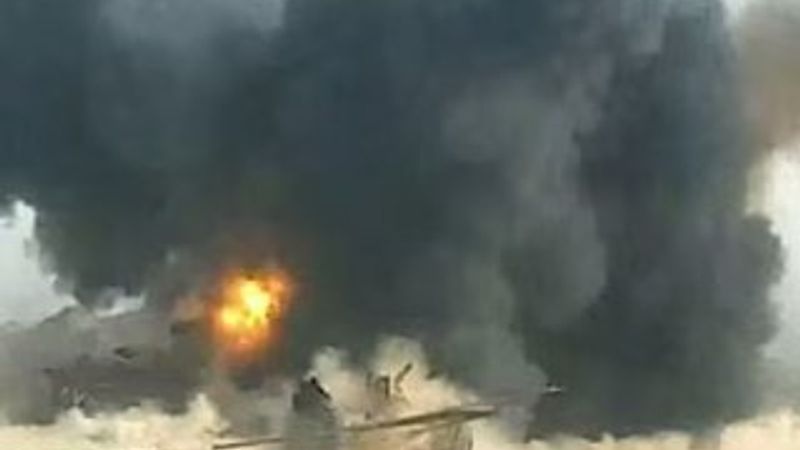 Kobani'de IŞİD mevzileri havadan vuruldu