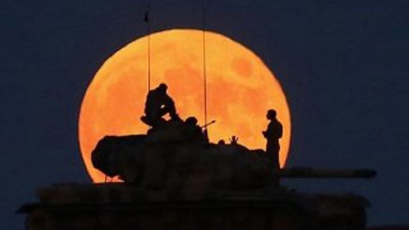 Anadolu Ajansı sınırdaki askerleri görüntüledi