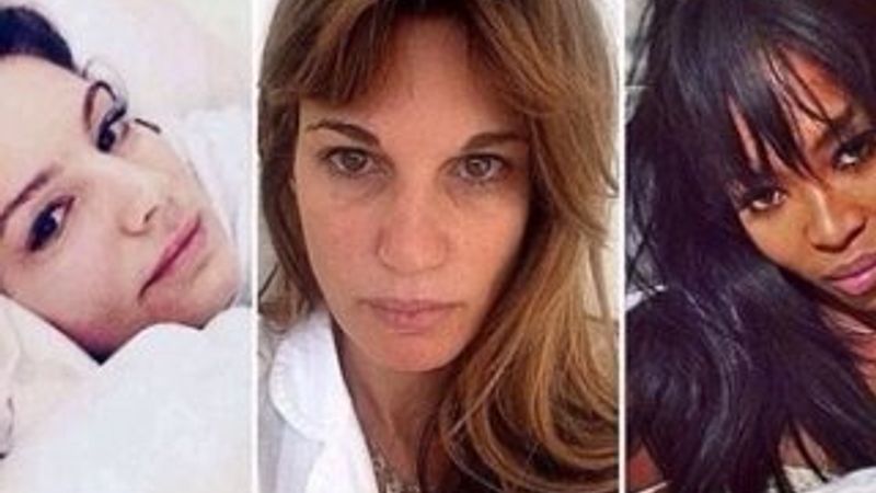 Suriyeli çocuklar için yatakta selfie modası