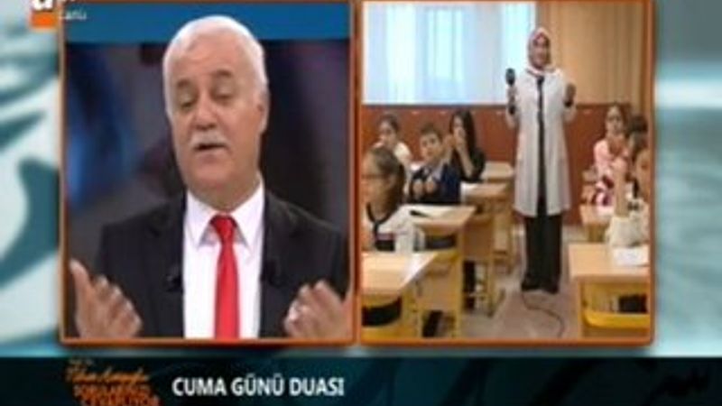Nihat Hatipoğlu'ndan Cuma duasında barış mesajları