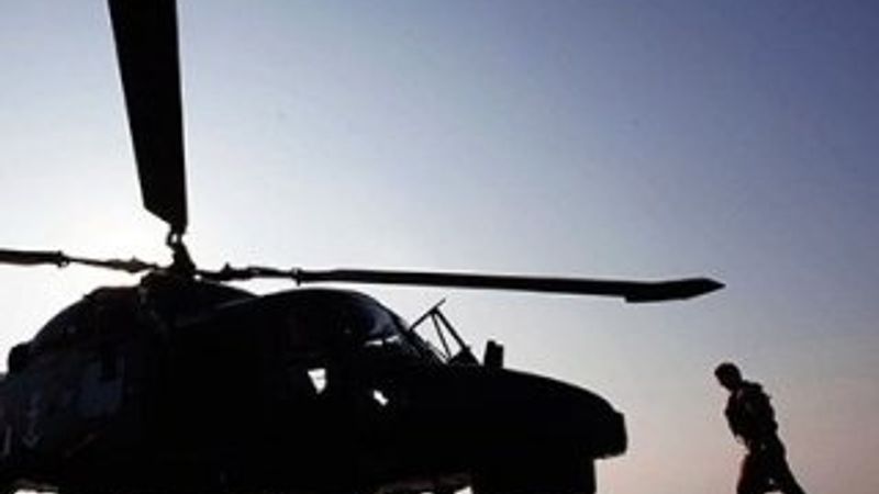 Kaybolan askeri helikopter bulundu