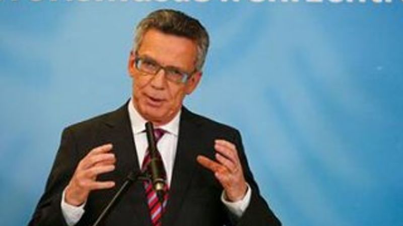 Almanya İçişleri Bakanı Maiziere: PKK bir terör örgütüdür
