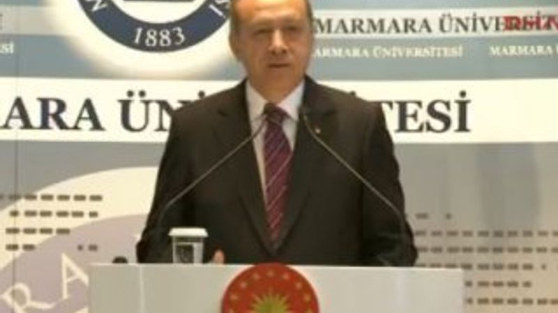 Erdoğan Marmara Üniversitesi'nde konuştu İZLE