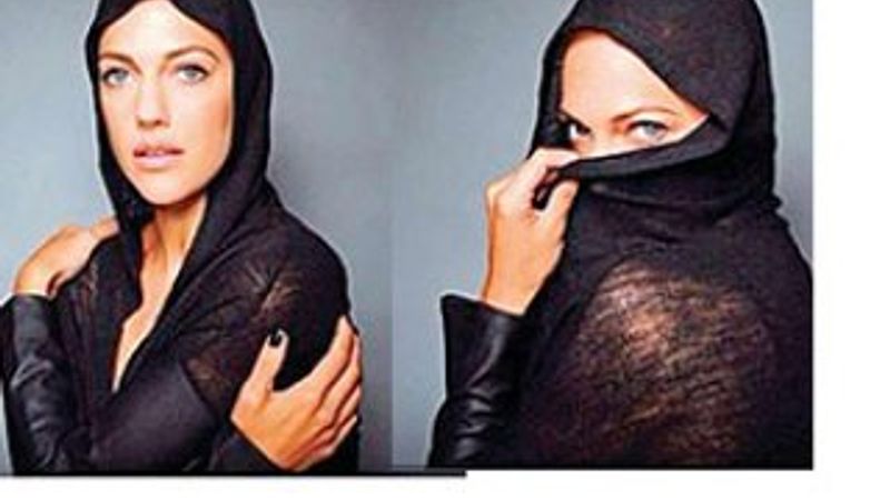 Meryem Uzerli'nin peçeli pozlarının sırrı