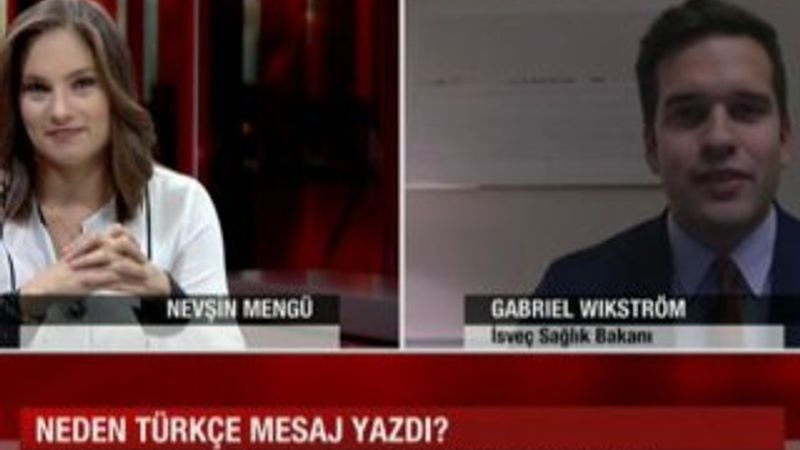 İsveç'in genç bakanı Gabriel Wikström CNN Türk'e konuştu