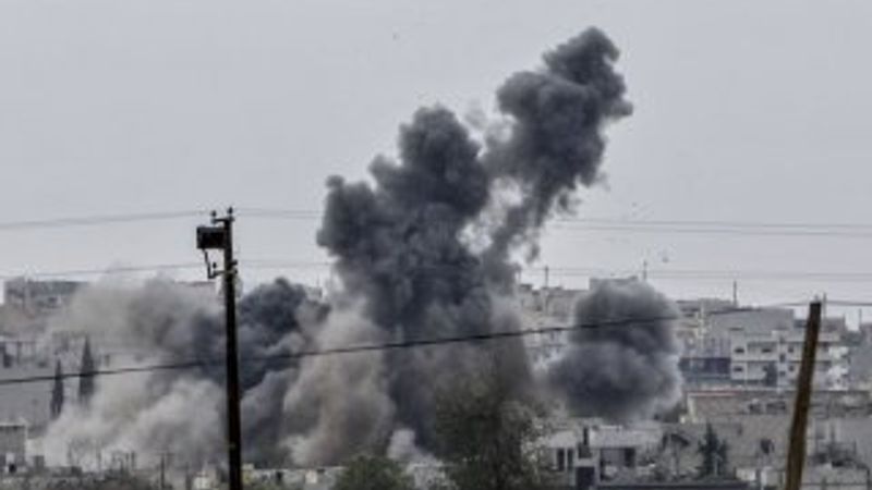 Amerika Kobani'de yanlış yeri bombaladı