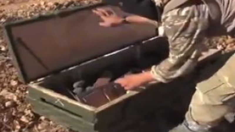 IŞİD ABD'nin gönderdiği yardım paketini ele geçirdi İZLE