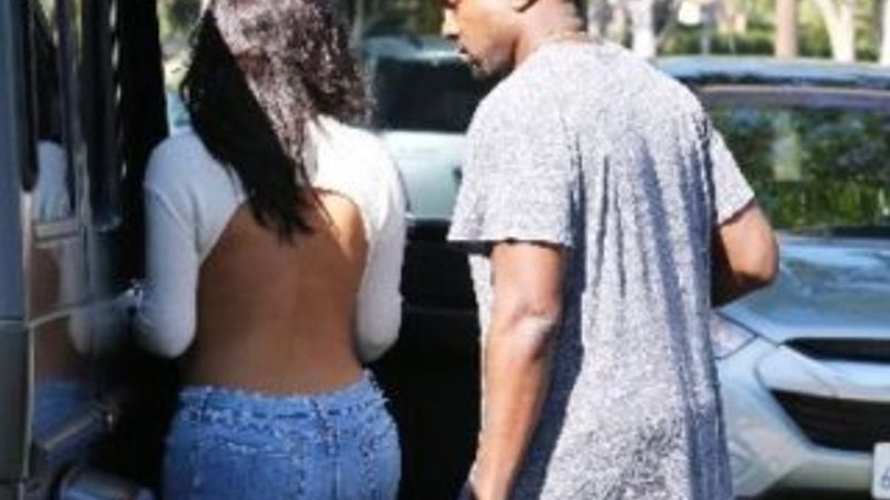 Kim Kardashian'ın ilginç tarzı