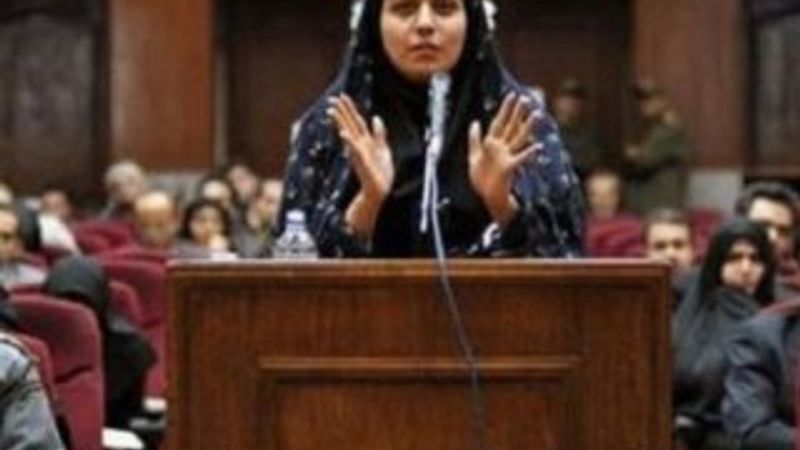İran'da tecavüzcüsünü öldüren kadın idam edildi İZLE