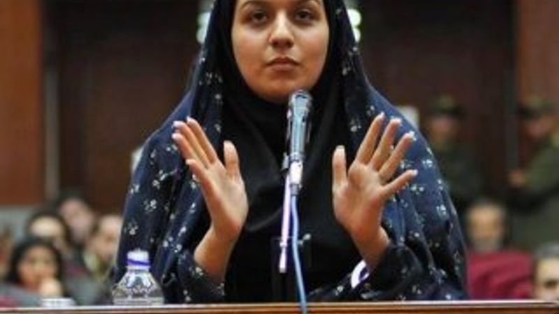 İran'da tecavüzcüsünü öldüren kadın idamdan önce ne dedi