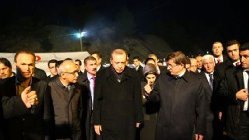 Erdoğan Ermenek'teki maden ocağında İZLE