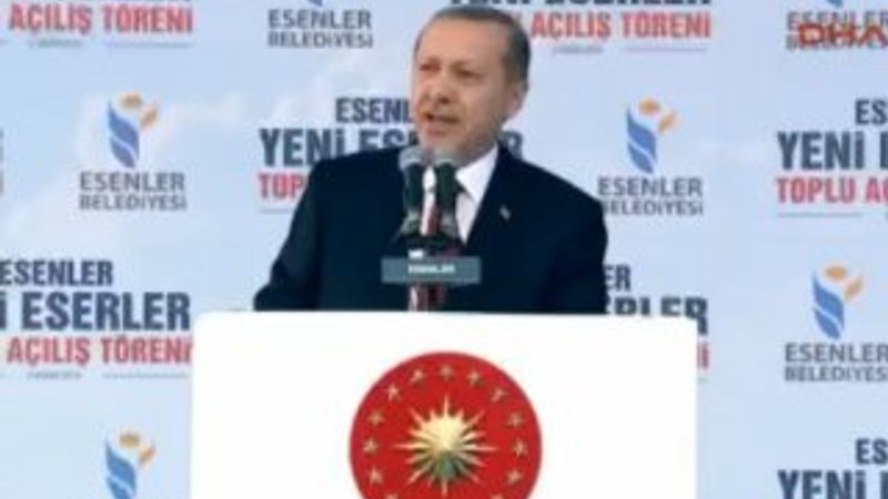 Cumhurbaşkanı Erdoğan Esenler'de konuştu İZLE