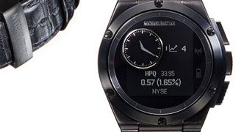 HP'den nostaljik görünümlü akıllı saat