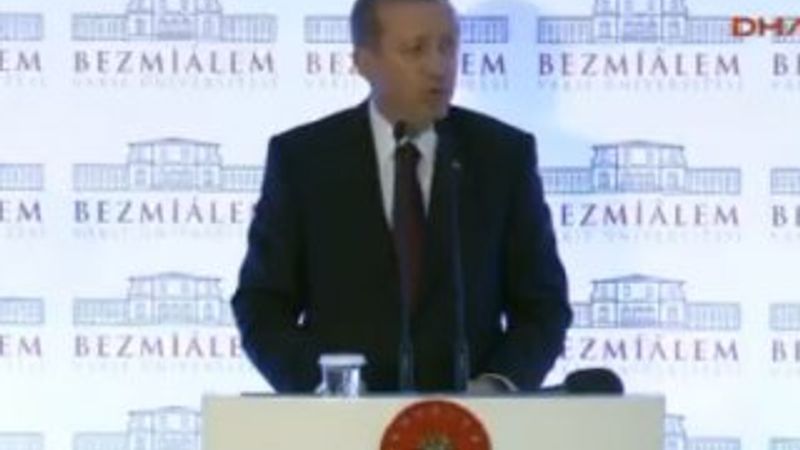 Cumhurbaşkanı Erdoğan Bezmialem Vakıf Üniversitesi'nde