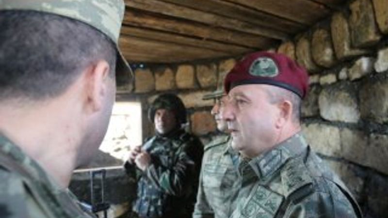 Genelkurmay Özel Kuvvetler Komutanı Azeri cephesinde