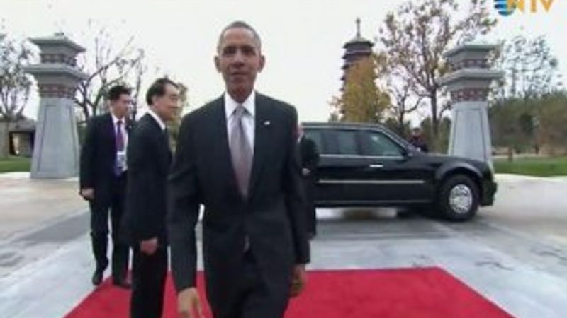 Obama'nın sakız çiğnemesi Çin basınında